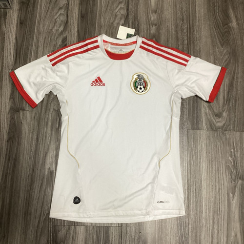 Adidas Mexico Away Black/Green Soccer Jersey 2016 Size Small Youth Only Adidas Mexico Away Black/Green Soccer Jersey 2016 Size Small Youth Only