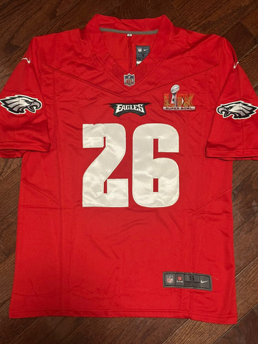 New Nike Jalen Carter Philadelphia Eagles NFL Game Jersey Men’s Sz M 0 New Nike Jalen Carter Philadelphia Eagles NFL Game Jersey Men’s Sz M 0