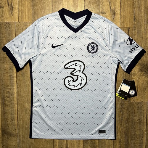 Nike Chelsea 2020-21 Away Blue Soccer Jersey Size Medium CD4229-495 Nike Chelsea 2020-21 Away Blue Soccer Jersey Size Medium CD4229-495