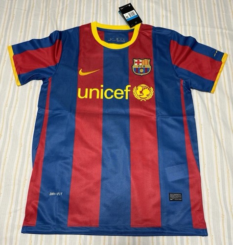 Barcelona FC Home Messi #10 2010/11 New UCL Final Futbol Soccer Jersey Size M Barcelona FC Home Messi #10 2010/11 New UCL Final Futbol Soccer Jersey Size M