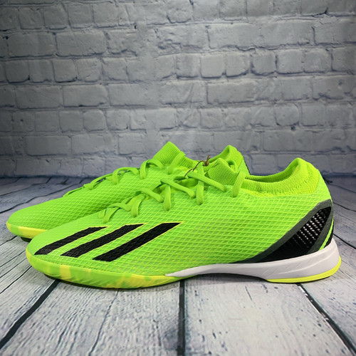 Adidas X Speedportal Indoor Soccer Shoes Men’s 12 Green Black Athletic GW8464 Adidas X Speedportal Indoor Soccer Shoes Men’s 12 Green Black Athletic GW8464