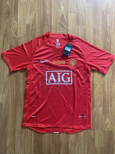 Manchester United 2007-2008 Jersey Final Champions League Shirt CR7 Manchester United 2007-2008 Jersey Final Champions League Shirt CR7