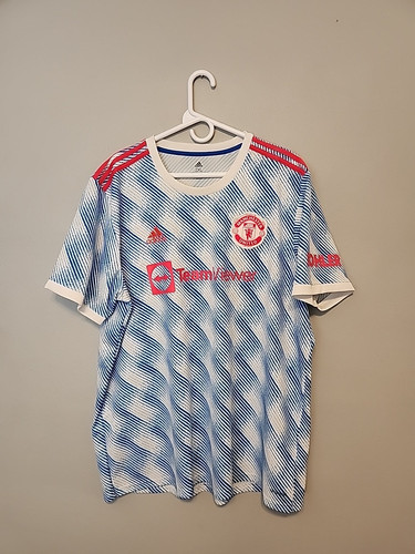 Men’s adidas Originals Cream Manchester United 2024/25 Third Jersey 2XL Men’s adidas Originals Cream Manchester United 2024/25 Third Jersey 2XL