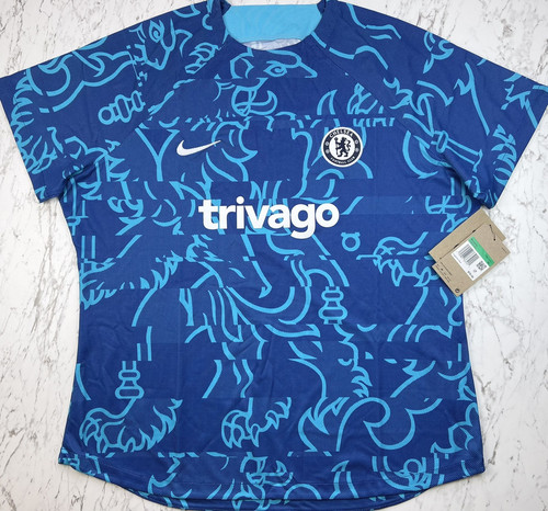 Nike Chelsea FC Pre-Match Soccer Jersey Women’s Large 2023-24 New DX3822-427 Nike Chelsea FC Pre-Match Soccer Jersey Women’s Large 2023-24 New DX3822-427