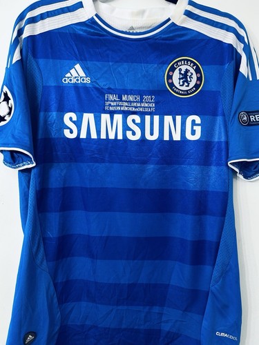 Lampard Chelsea Adidas 2012/2013 Home Jersey UEFA Europa League #8 Size M New Lampard Chelsea Adidas 2012/2013 Home Jersey UEFA Europa League #8 Size M New