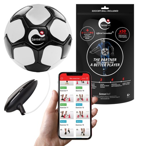 Soccer Ball – Training Gear for Kids & Adults – Improve Skills & Control with… Soccer Ball – Training Gear for Kids & Adults – Improve Skills & Control with…