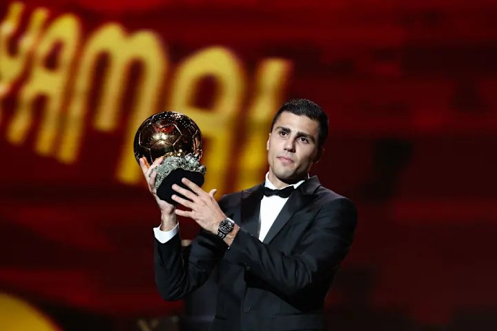 2024 Ballon d'Or votes show tiny margin between Rodri and Vinicius Junior 2024 Ballon d'Or votes show tiny margin between Rodri and Vinicius Junior