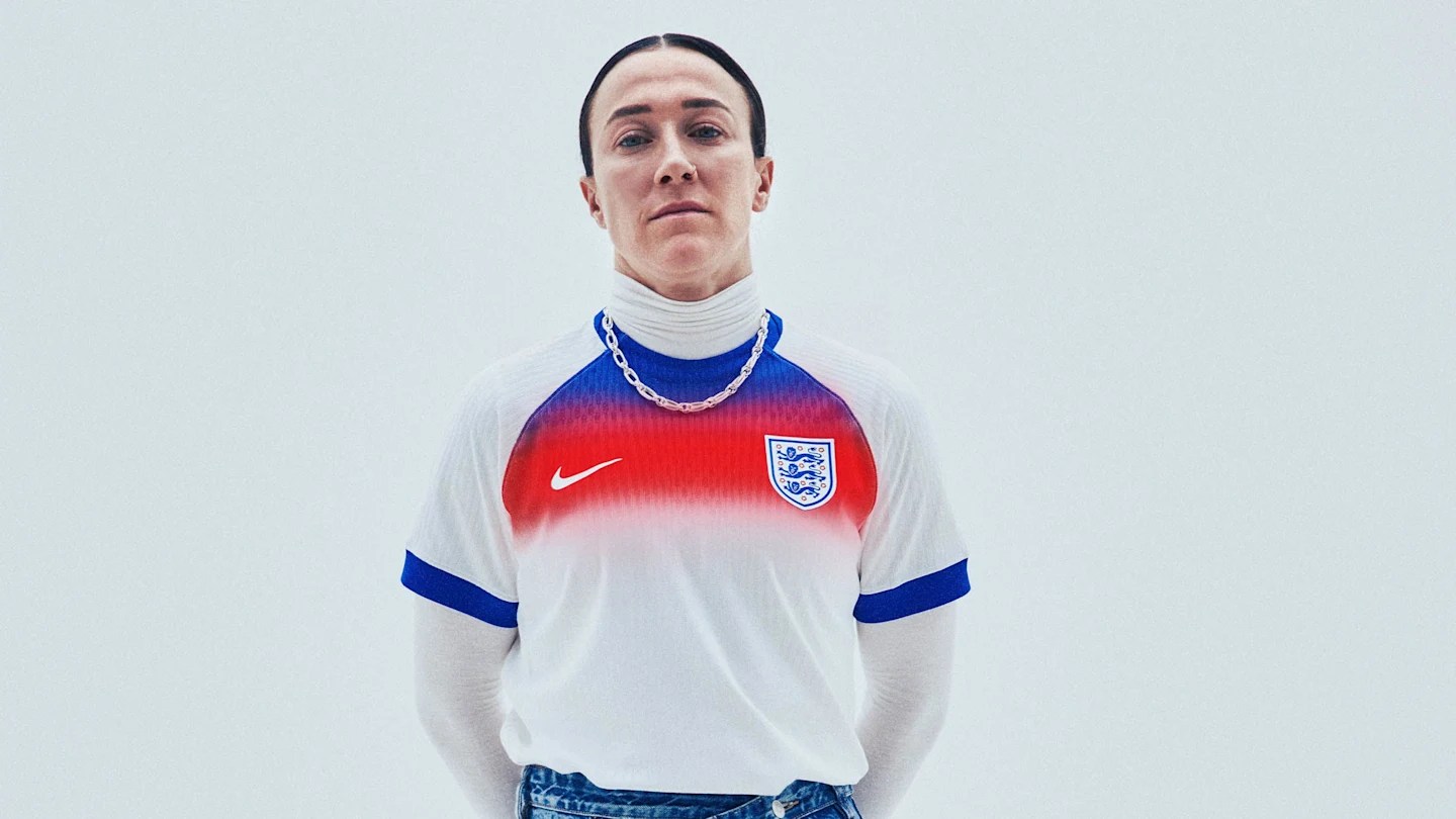 Nike unveil new England Women's home and away kits ahead of Euro 2025 Nike unveil new England Women's home and away kits ahead of Euro 2025