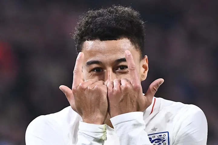 Jesse Lingard reveals the origin of famous 'J-L' celebration Jesse Lingard reveals the origin of famous 'J-L' celebration