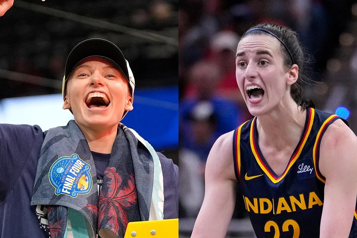 Paige Bueckers enters the WNBA as a champion and ready to be Caitlin Clark's top rival Paige Bueckers enters the WNBA as a champion and ready to be Caitlin Clark's top rival