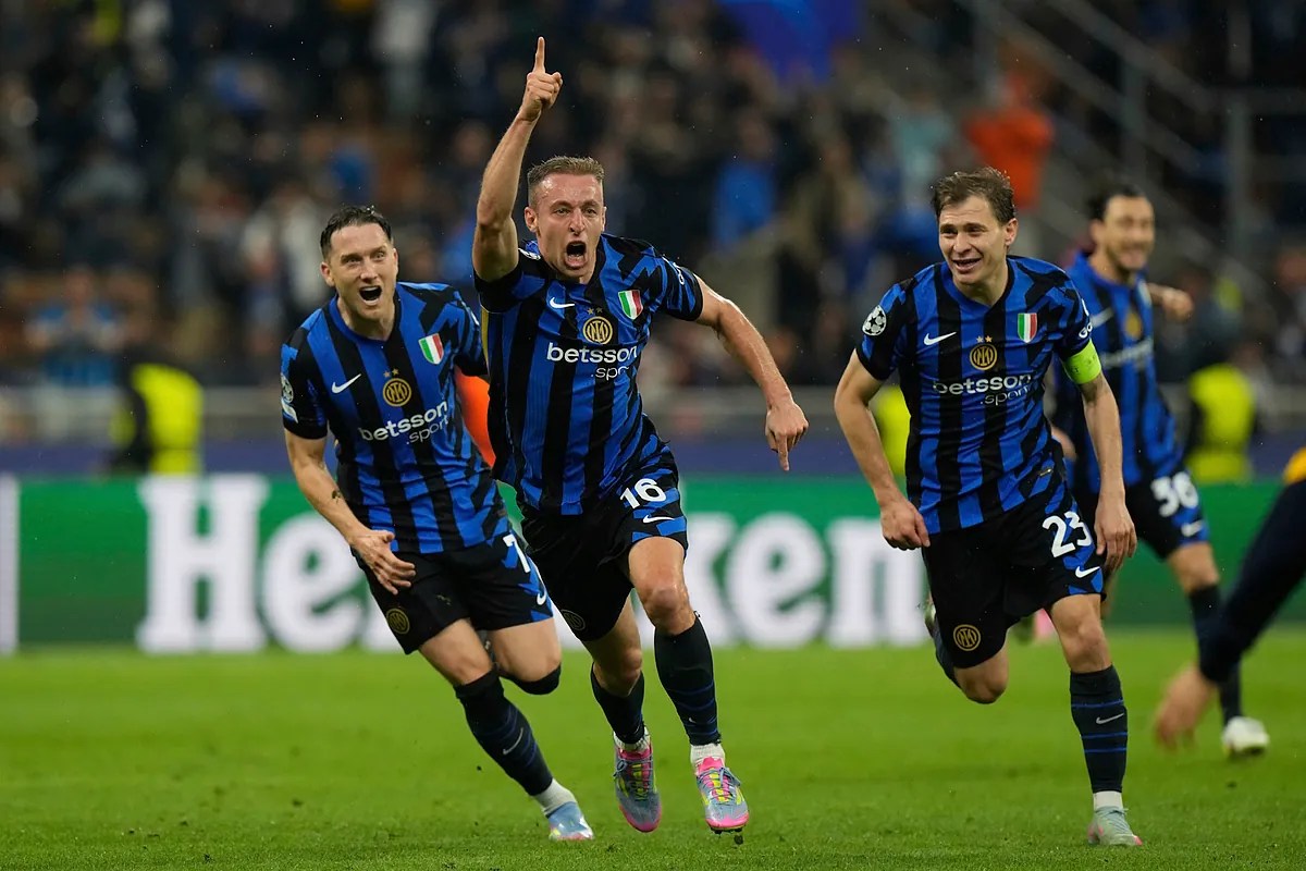 Inter beats Barcelona 4-3 after extra time to reach another Champions League final Inter beats Barcelona 4-3 after extra time to reach another Champions League final