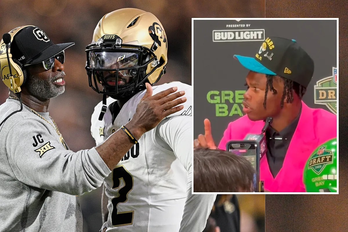 The terrible moment where Travis Hunter thinks Shedeur Sanders was selected in the NFL Draft and not… No one wants Deion Sanders' son The terrible moment where Travis Hunter thinks Shedeur Sanders was selected in the NFL Draft and not… No one wants Deion Sanders' son