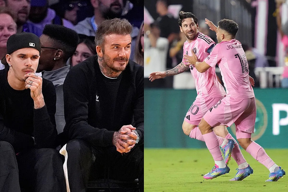 David Beckham explodes with joy at Inter Miami's triumph, while Victoria does not seem to enjoy herself David Beckham explodes with joy at Inter Miami's triumph, while Victoria does not seem to enjoy herself