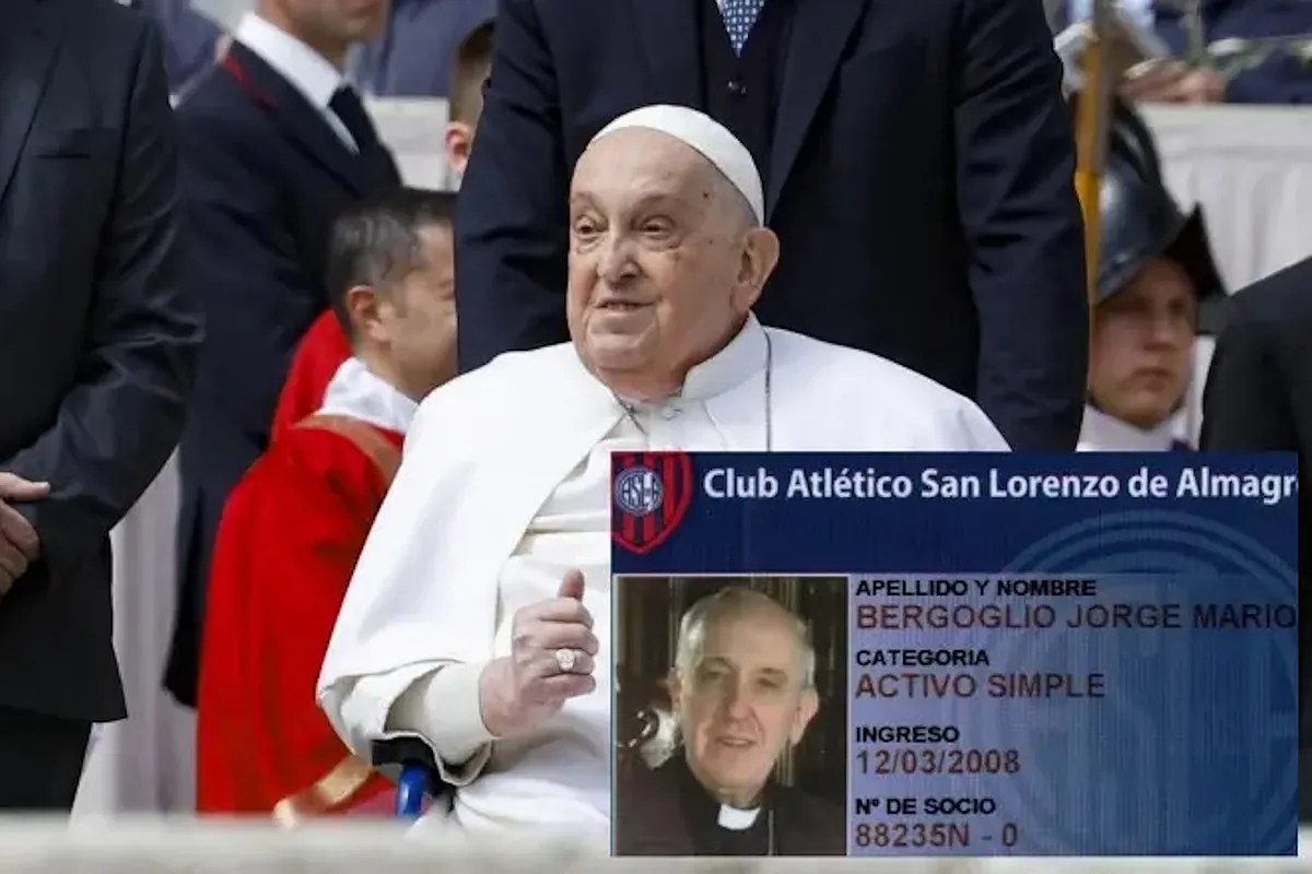 The coincidence of Pope Francis' death with his San Lorenzo membership number: an already cursed number The coincidence of Pope Francis' death with his San Lorenzo membership number: an already cursed number