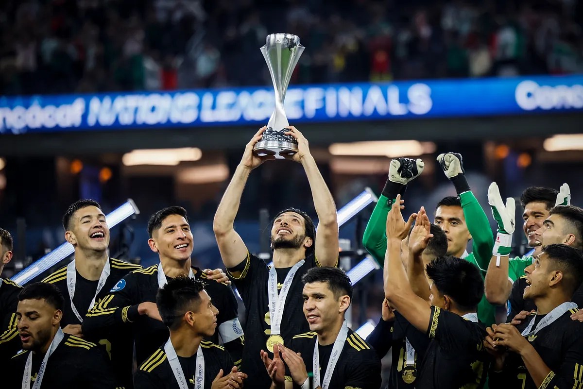 Mexico claims glory with first-ever Concacaf Nations League title Mexico claims glory with first-ever Concacaf Nations League title