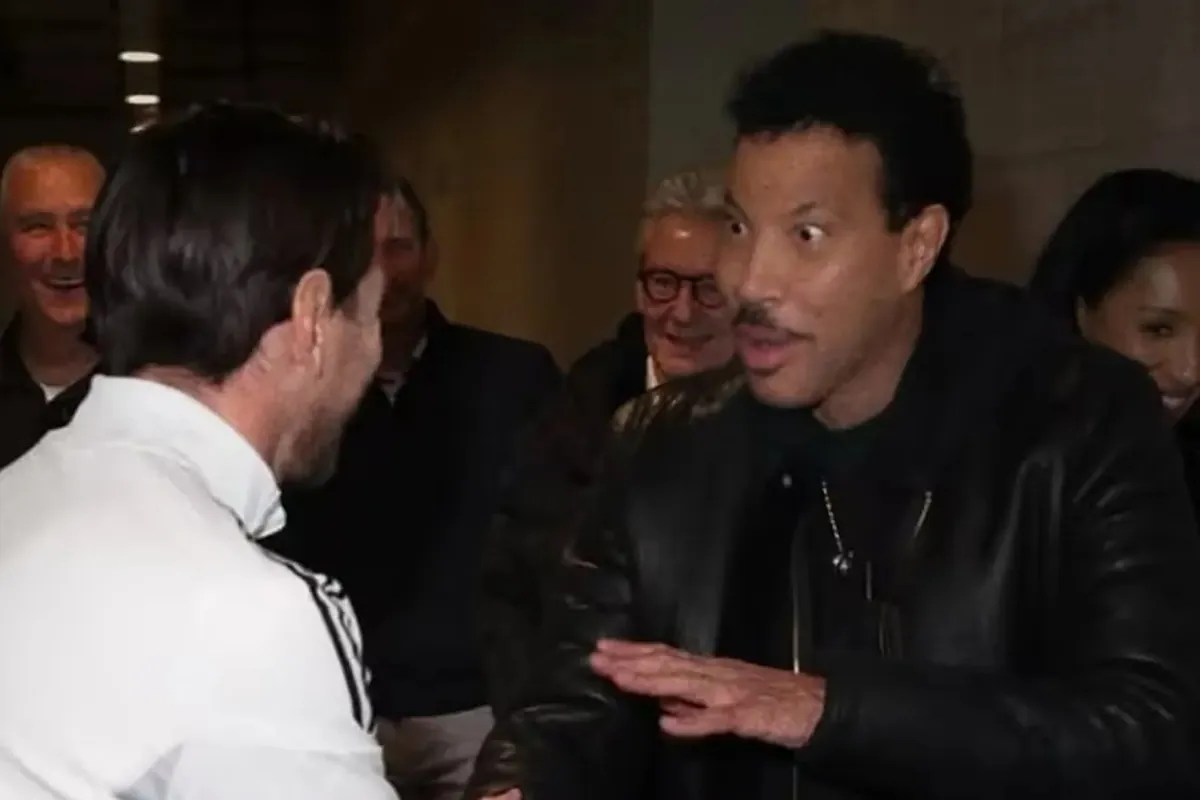 Messi meets Lionel Richie, the singer who inspired his parents to give him this name Messi meets Lionel Richie, the singer who inspired his parents to give him this name