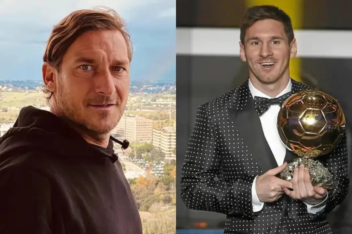 Totti hits out at Messi: "Put him 25 years at Roma and tell me how many Ballon d'Ors he would win" Totti hits out at Messi: "Put him 25 years at Roma and tell me how many Ballon d'Ors he would win"