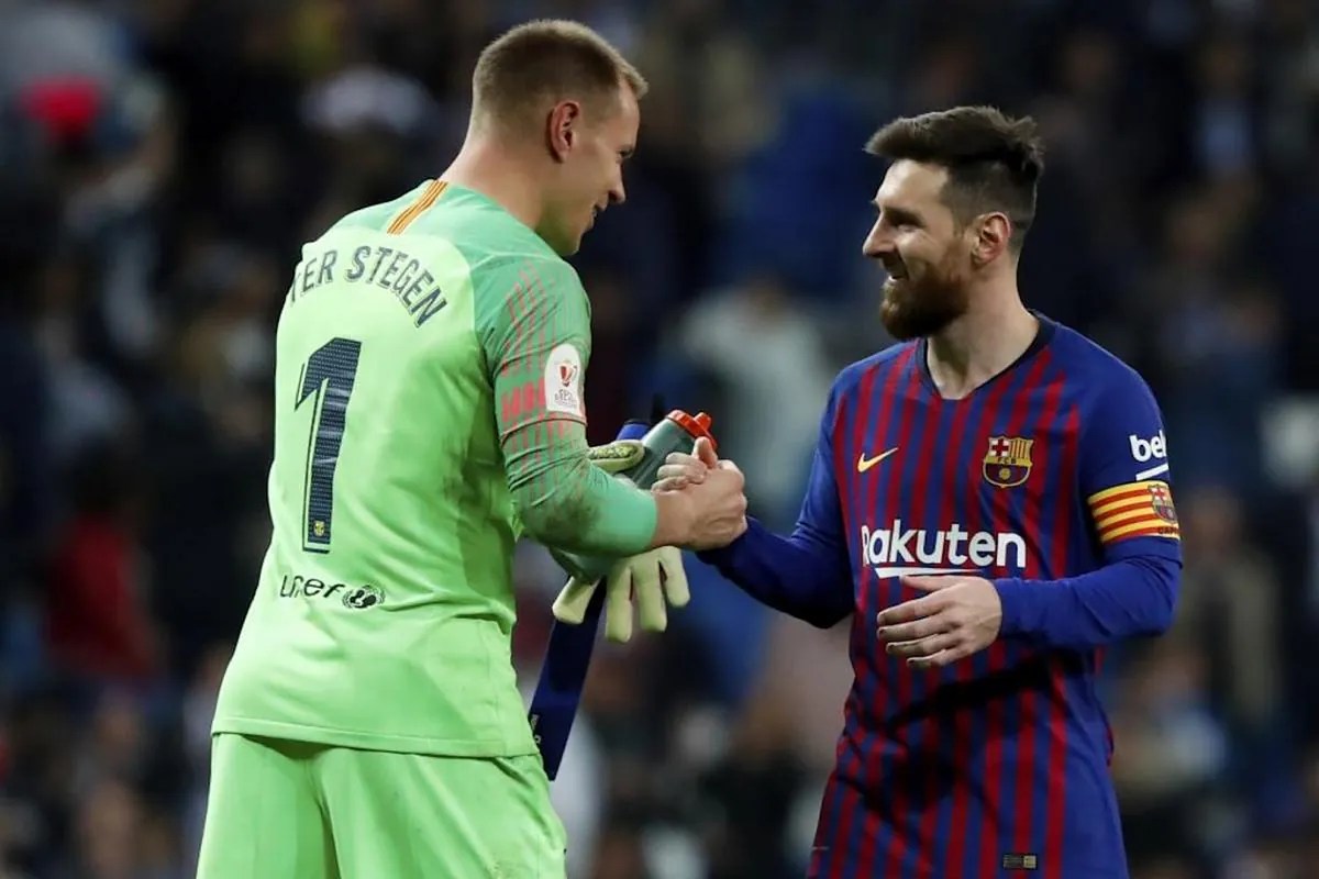 Ter Stegen on his relationship with Messi: "He was upset with me and I was upset with him" Ter Stegen on his relationship with Messi: "He was upset with me and I was upset with him"