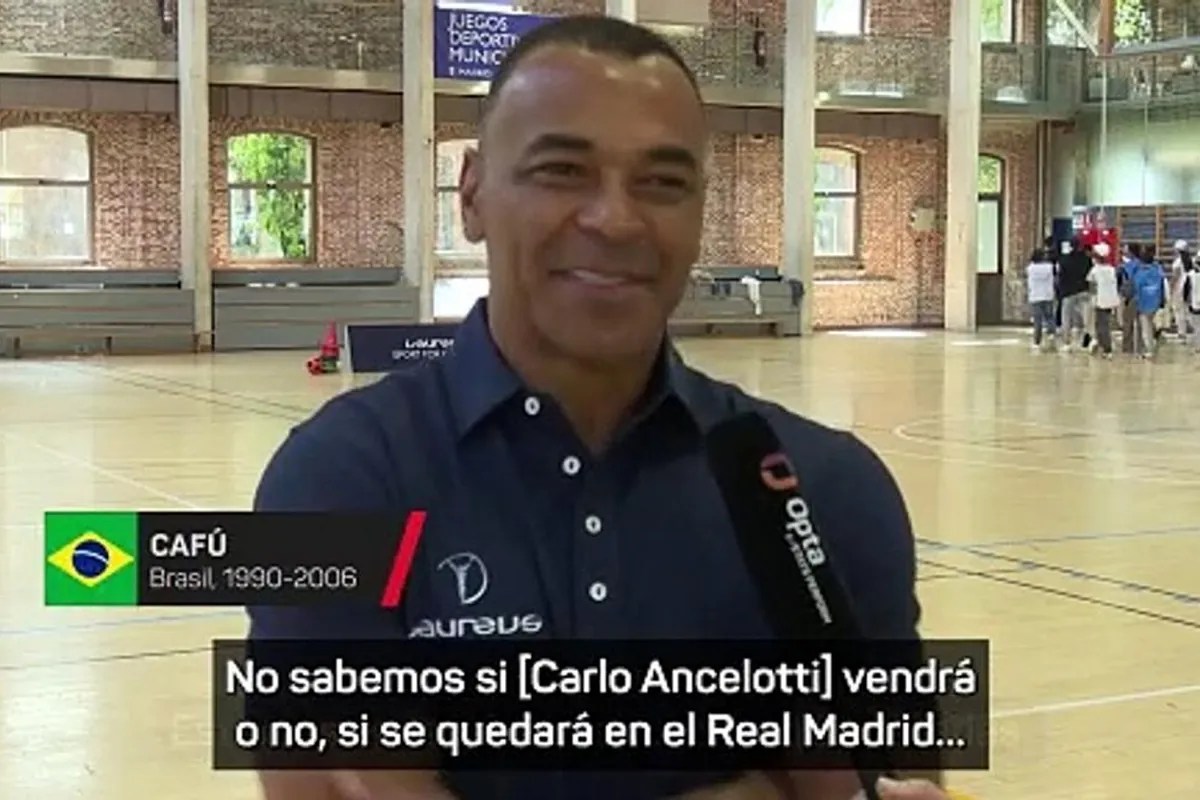 Cafu opens Brazil's doors to Ancelotti: "If he comes, he will be welcome" Cafu opens Brazil's doors to Ancelotti: "If he comes, he will be welcome"