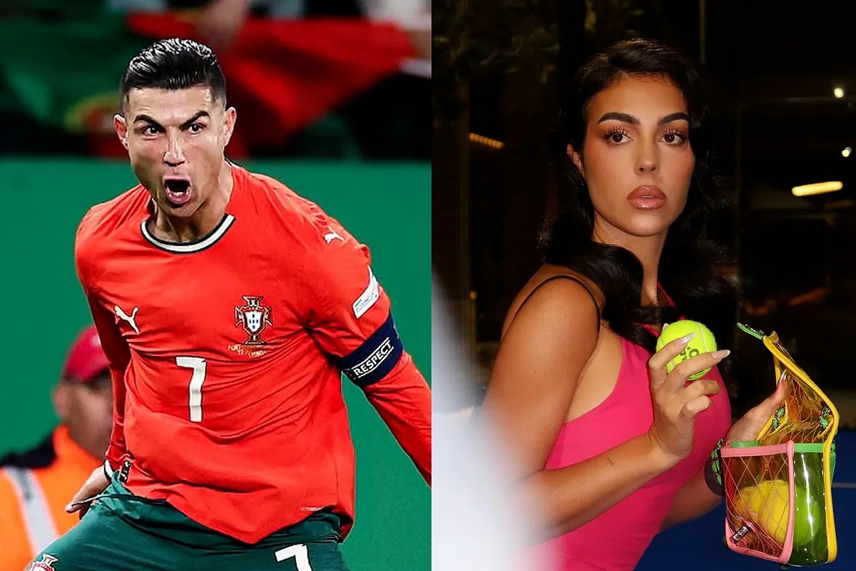 Georgina Rodríguez shows her most hated side of CR7 playing paddle confirming couples end up looking alike Georgina Rodríguez shows her most hated side of CR7 playing paddle confirming couples end up looking alike