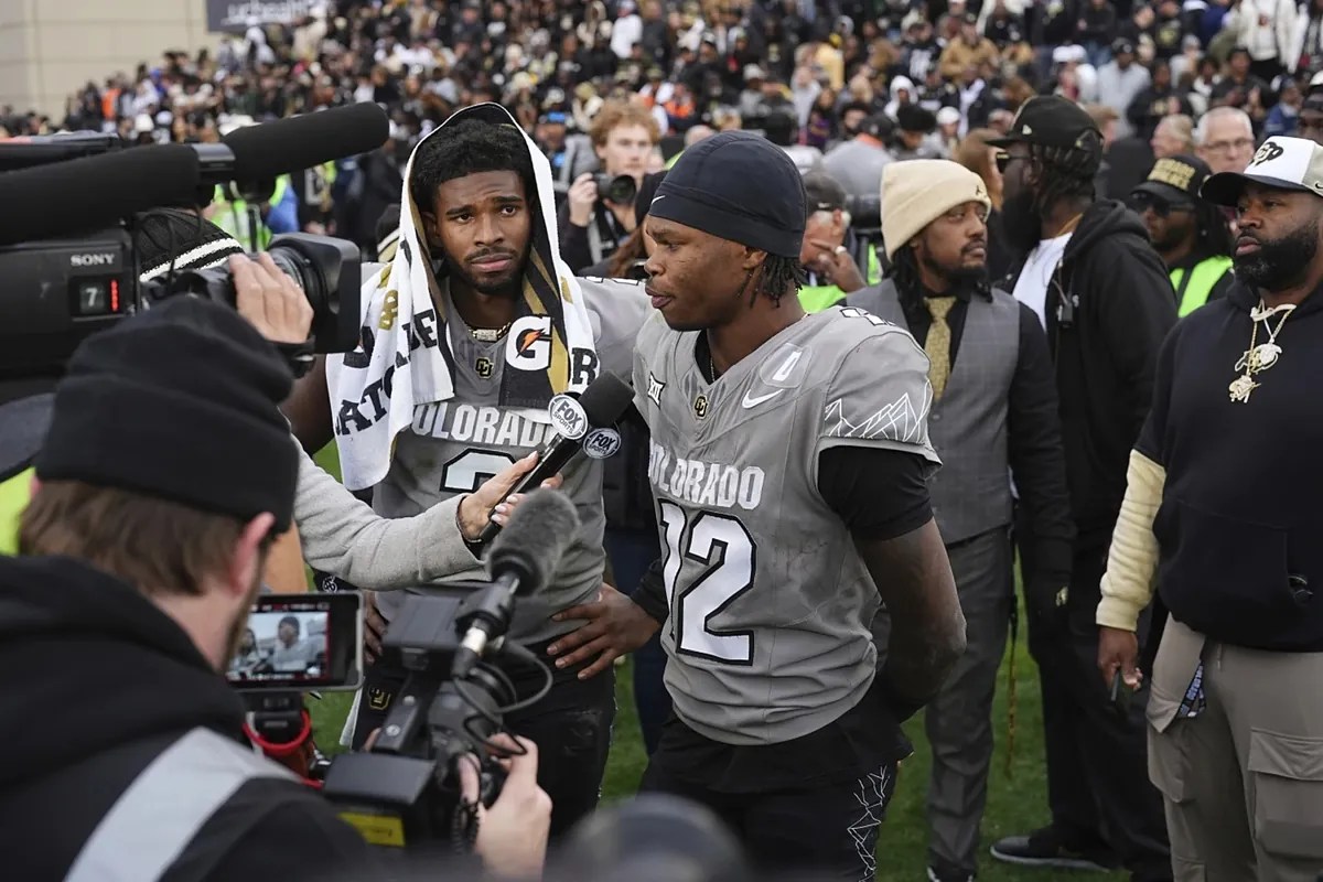 Colorado Buffaloes announces jersey retirement for Travis Hunter and an uncertain Shedeur Sanders ahead of NFL Draft Colorado Buffaloes announces jersey retirement for Travis Hunter and an uncertain Shedeur Sanders ahead of NFL Draft