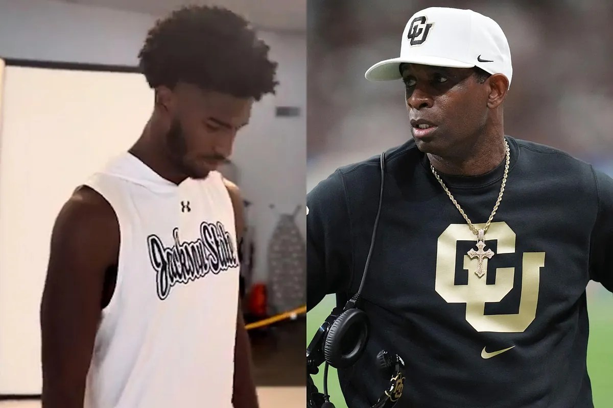 Deion Sanders reprimands Shedeur Sanders after getting into a heated argument over a tattoo Deion Sanders reprimands Shedeur Sanders after getting into a heated argument over a tattoo