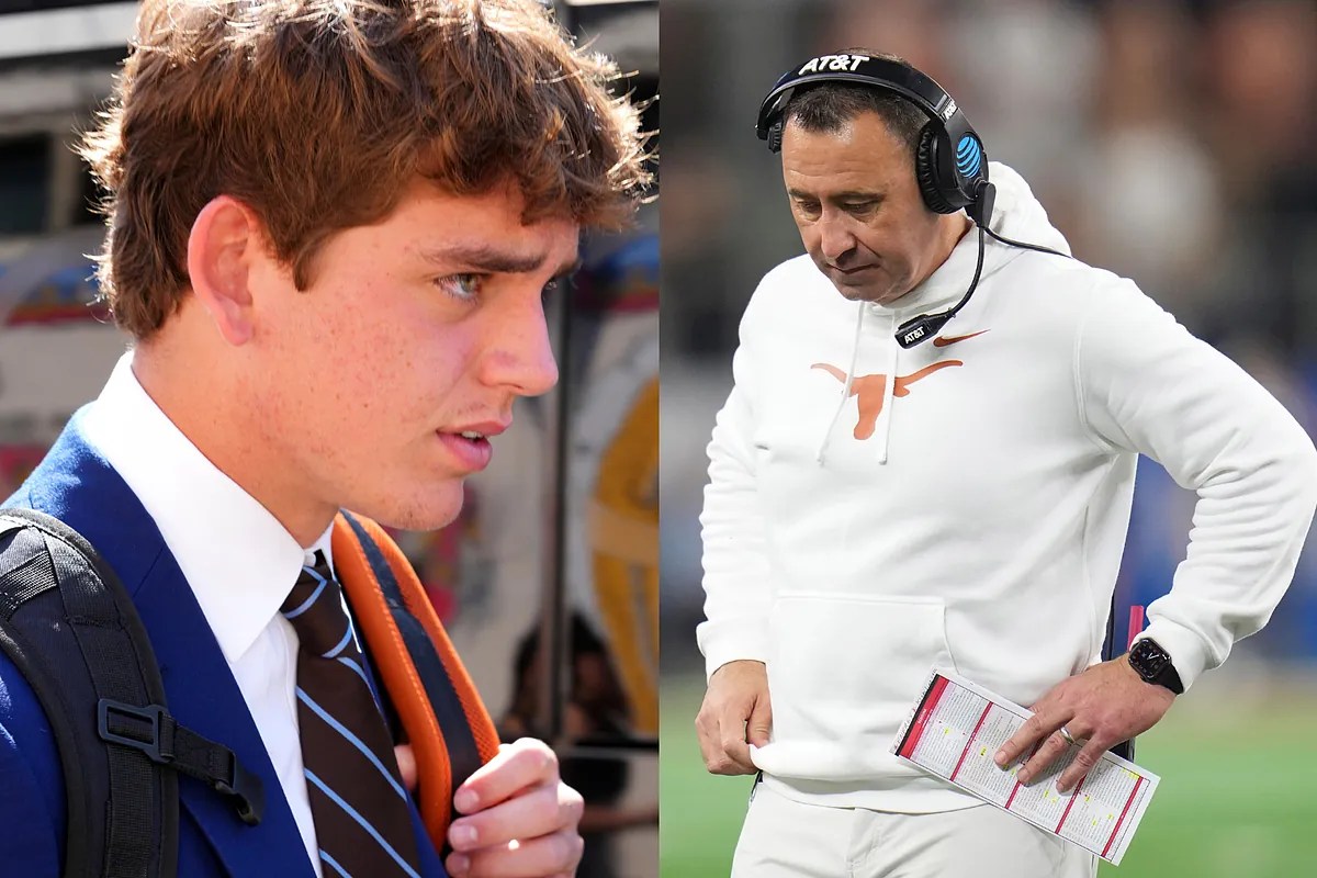 Arch Manning might have second thoughts about leading Texas amid a Steve Sarkisian shock Arch Manning might have second thoughts about leading Texas amid a Steve Sarkisian shock