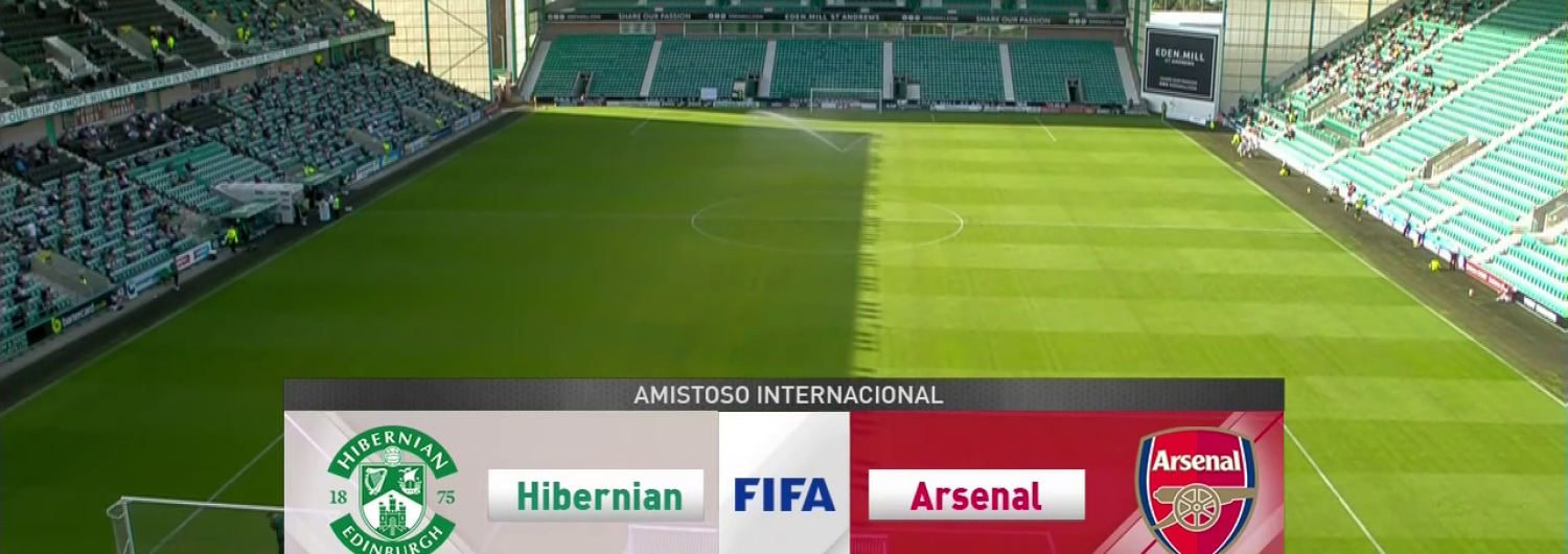 Full match: Hibernian vs Arsenal Full match: Hibernian vs Arsenal