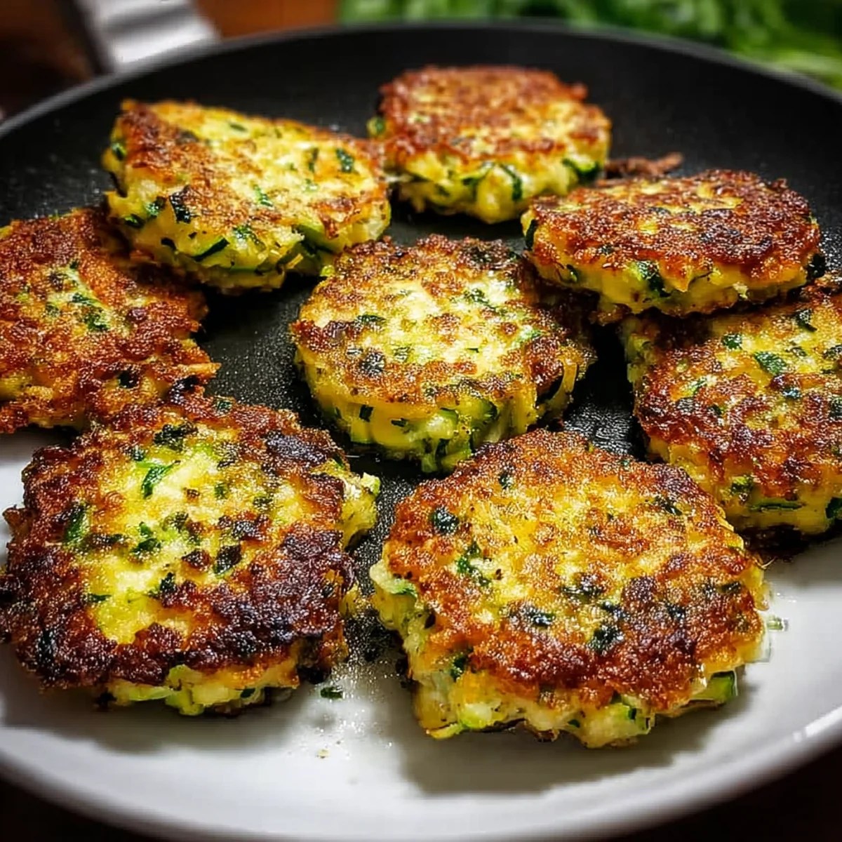 Crispy Zucchini Fritters Recipe Crispy Zucchini Fritters Recipe