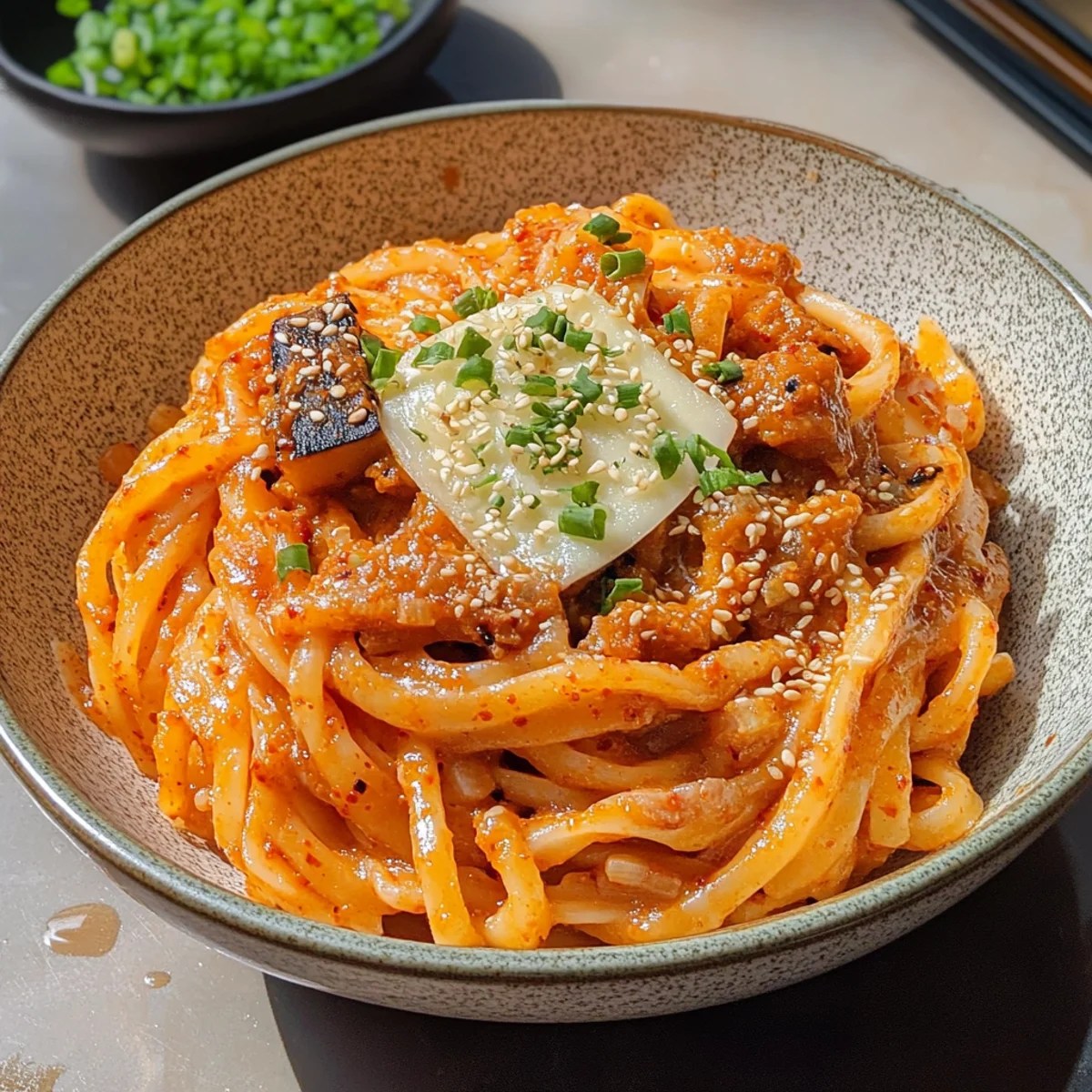 Creamy Korean Ssamjang (쌈장) Pasta Creamy Korean Ssamjang (쌈장) Pasta