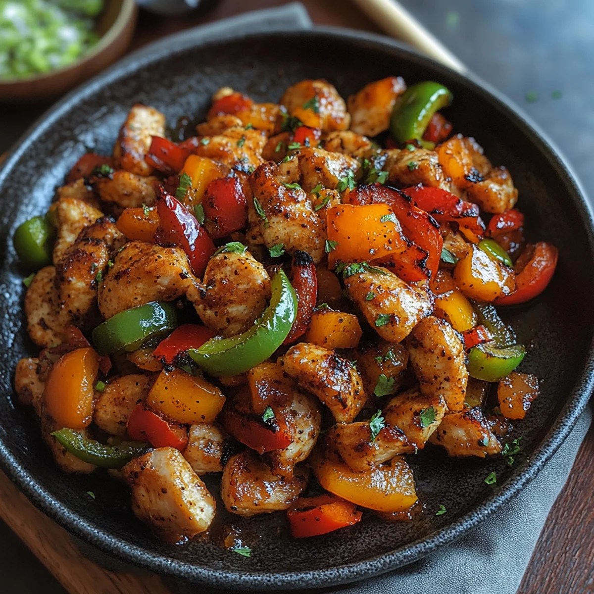 Jalapeno Chicken with Bell Peppers Jalapeno Chicken with Bell Peppers