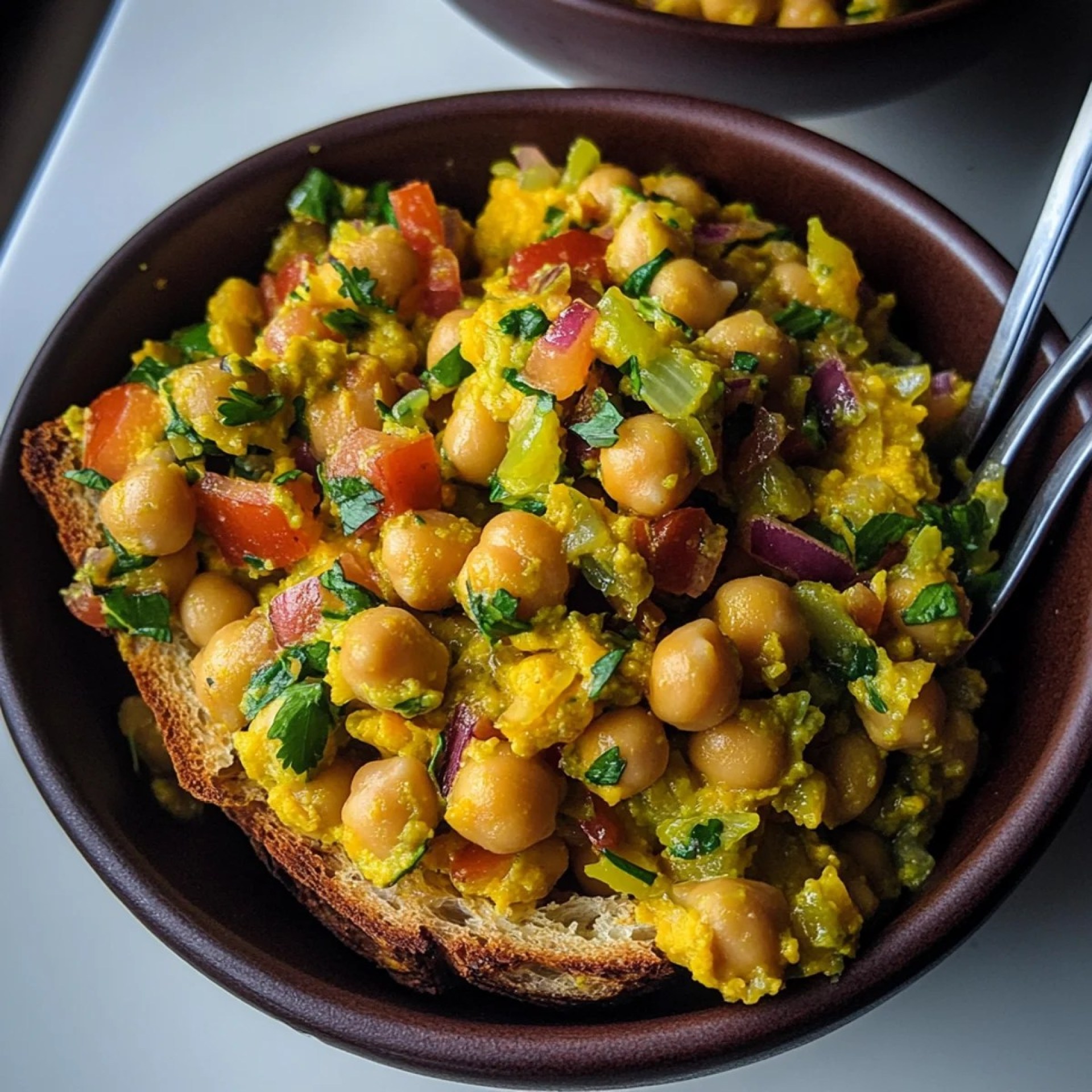 Best Curried Chickpea Salad Best Curried Chickpea Salad