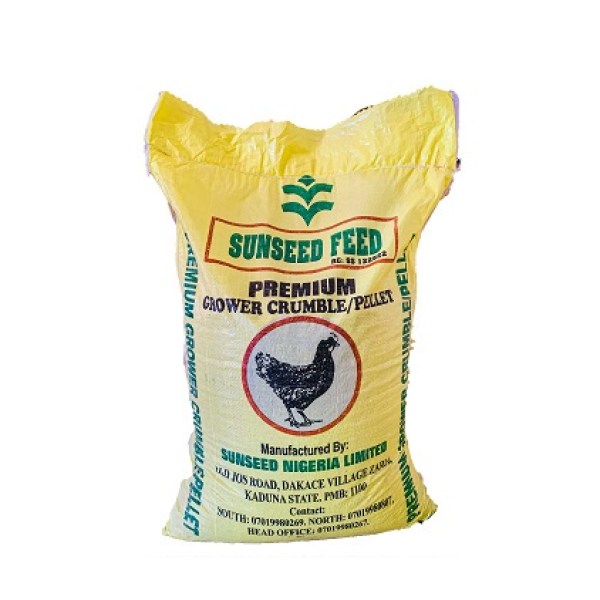 Sunseed Grower Crumble in Bags Sunseed Grower Crumble in Bags