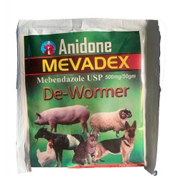 Anidone Mevadex De-Wormer 100g Anidone Mevadex De-Wormer 100g