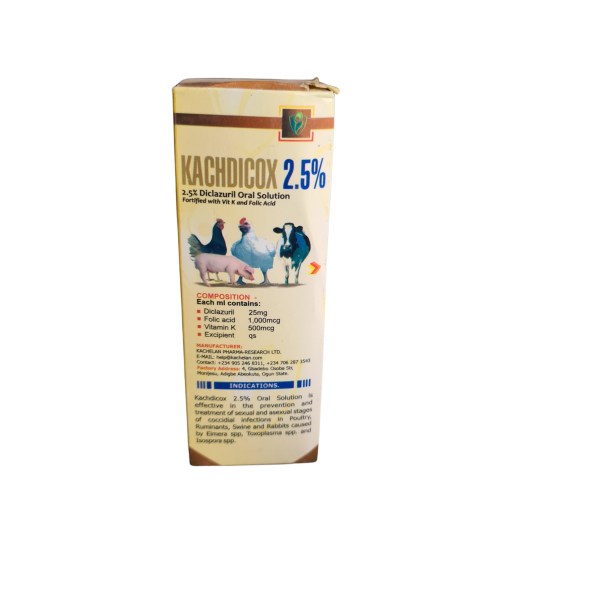 Kachdicox 100ml 2.5% Kachdicox 100ml 2.5%