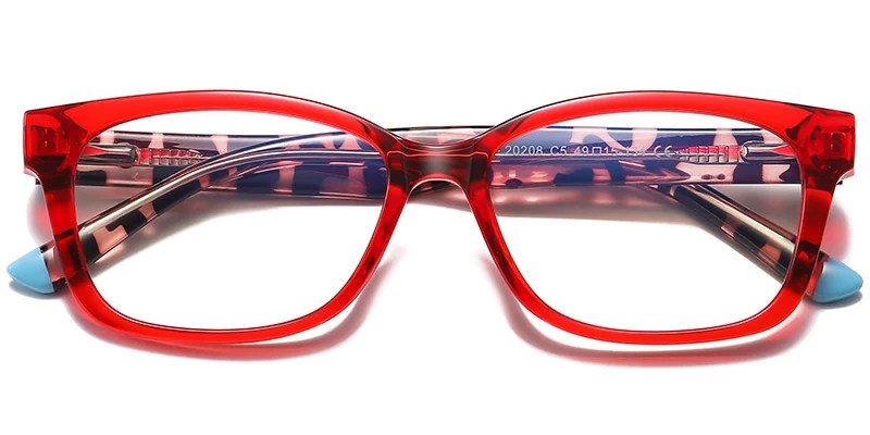 Red Kid's Eyeglasses