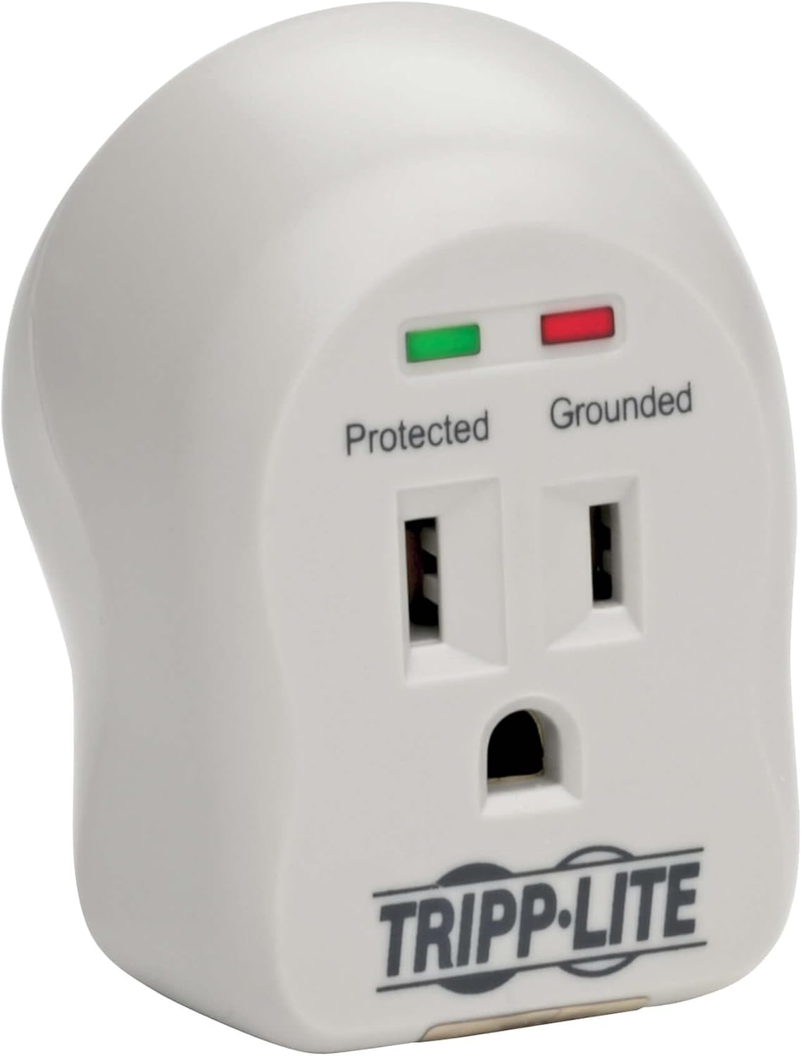 Tripp Lite 1 Outlet Portable Surge Protector Power Strip, Direct Plug In, ,000 Insurance (SPIKECUBE) Tripp Lite 1 Outlet Portable Surge Protector Power Strip, Direct Plug In, ,000 Insurance (SPIKECUBE)