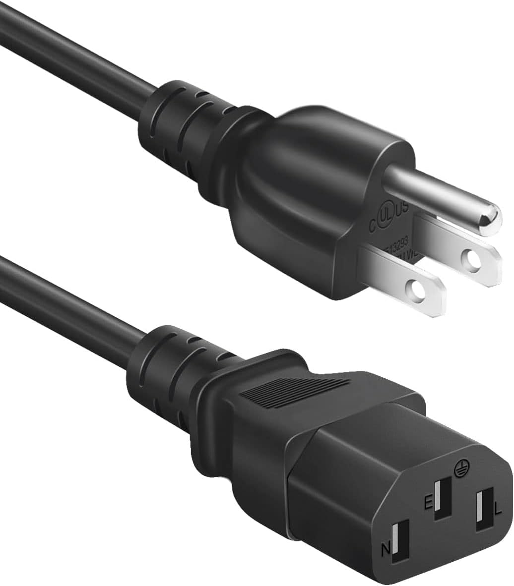 AC Power Cord Compatible with Horizon Fitness Treadmills Ellipticals, Universal 3 Prong Power Cable Replacement 3 Ft AC Power Cord Compatible with Horizon Fitness Treadmills Ellipticals, Universal 3 Prong Power Cable Replacement 3 Ft