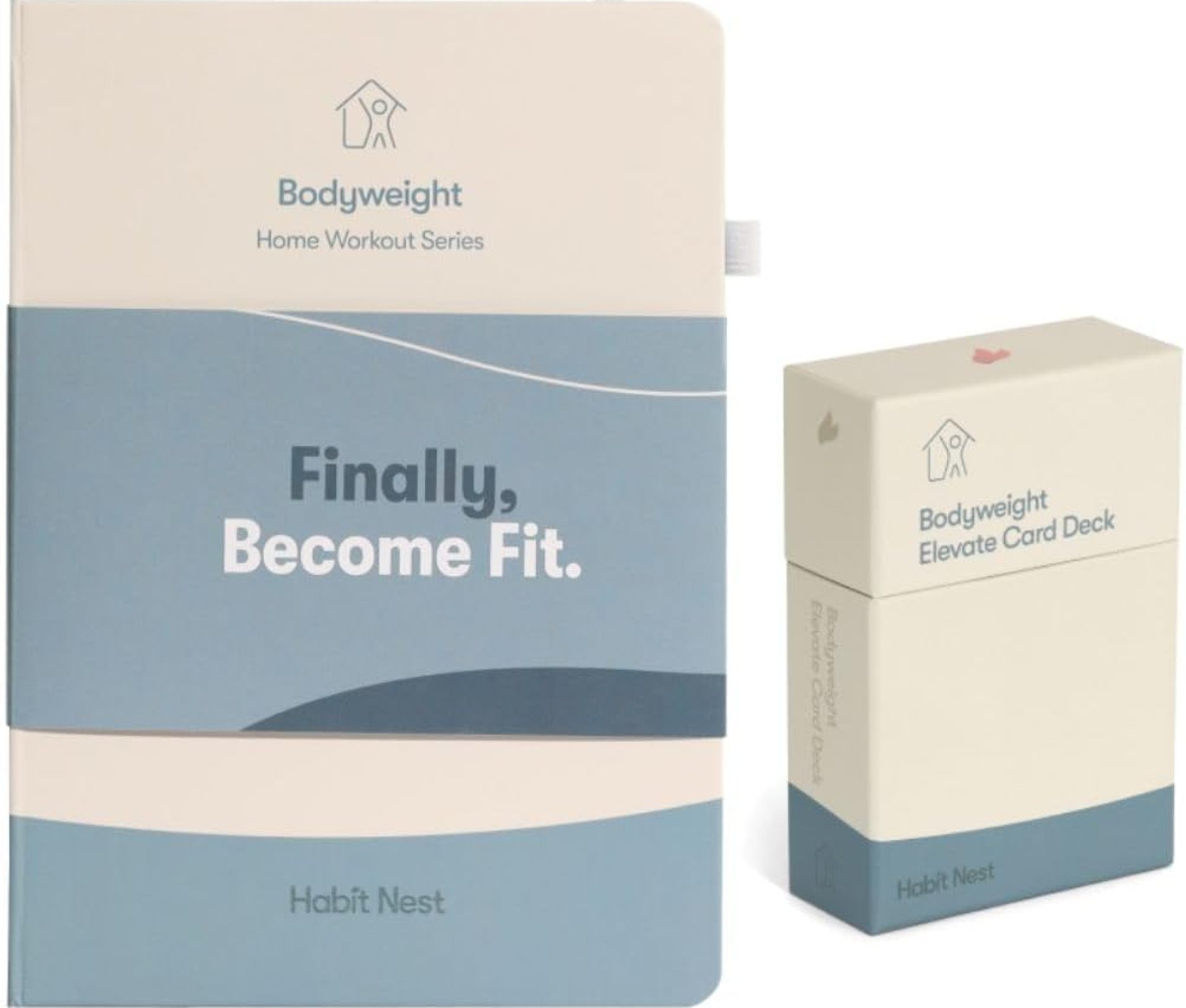 Bodyweight Transformation Journal and Elevate Exercise Cards. Complete Fitness System with Effective Bodyweight Exercises in a Card Deck. No Equipment Needed. #1 At home Fitness Journal/Fitness Planner for Women & Men. Bodyweight Transformation Journal and Elevate Exercise Cards. Complete Fitness System with Effective Bodyweight Exercises in a Card Deck. No Equipment Needed. #1 At home Fitness Journal/Fitness Planner for Women & Men.