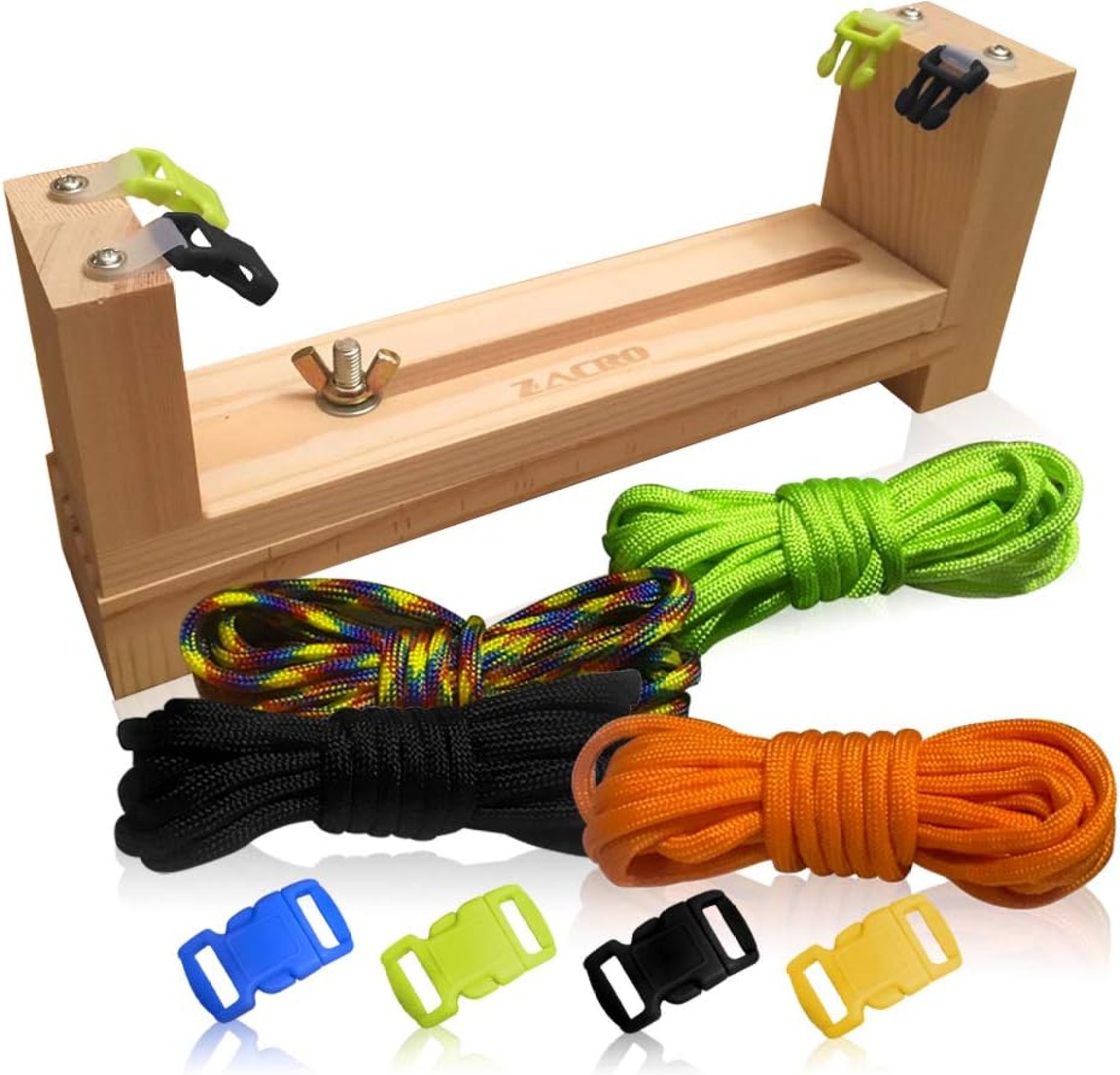 3 Bees & Me Paracord Bracelet Kit for Boys and Girls | Complete DIY Paracord Bracelet Maker Kit with Paracord Jig Loom and Paracords | Friendship Bracelets Kit for Kids, Tweens and Teens 3 Bees & Me Paracord Bracelet Kit for Boys and Girls | Complete DIY Paracord Bracelet Maker Kit with Paracord Jig Loom and Paracords | Friendship Bracelets Kit for Kids, Tweens and Teens
