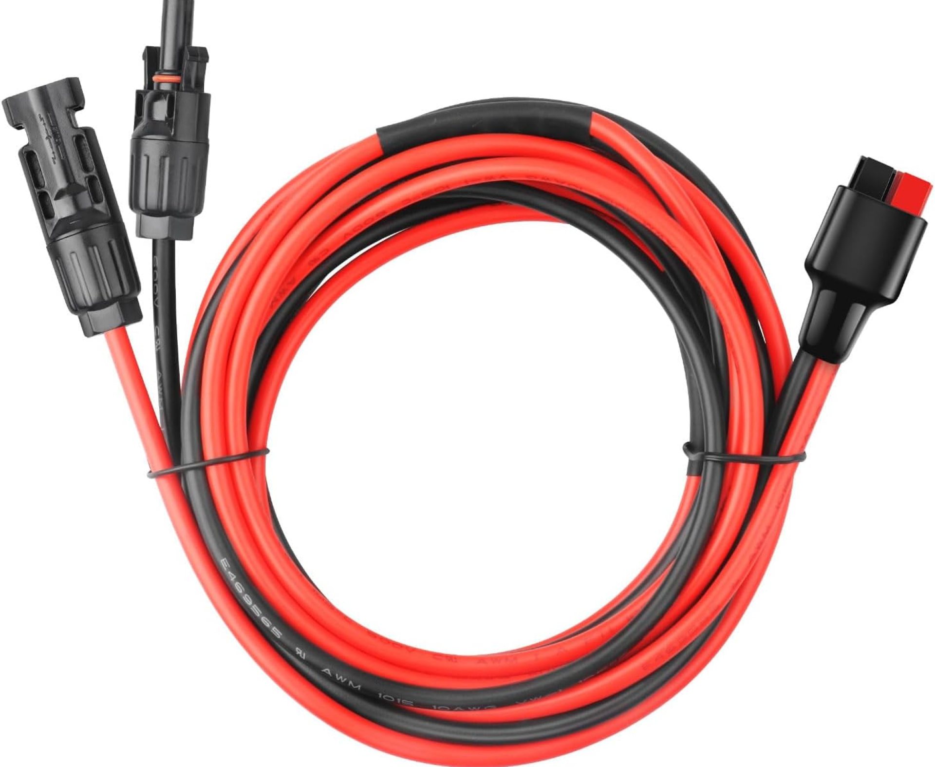 10AWG Solar Panel Cable to Anderson Connector Adapter Solar Extension Cable Compatible with Anderson PowerPole Port for RV,Goal Zero Yeti,Renogy Portable Solar Generator Power Station (10FT) 10AWG Solar Panel Cable to Anderson Connector Adapter Solar Extension Cable Compatible with Anderson PowerPole Port for RV,Goal Zero Yeti,Renogy Portable Solar Generator Power Station (10FT)