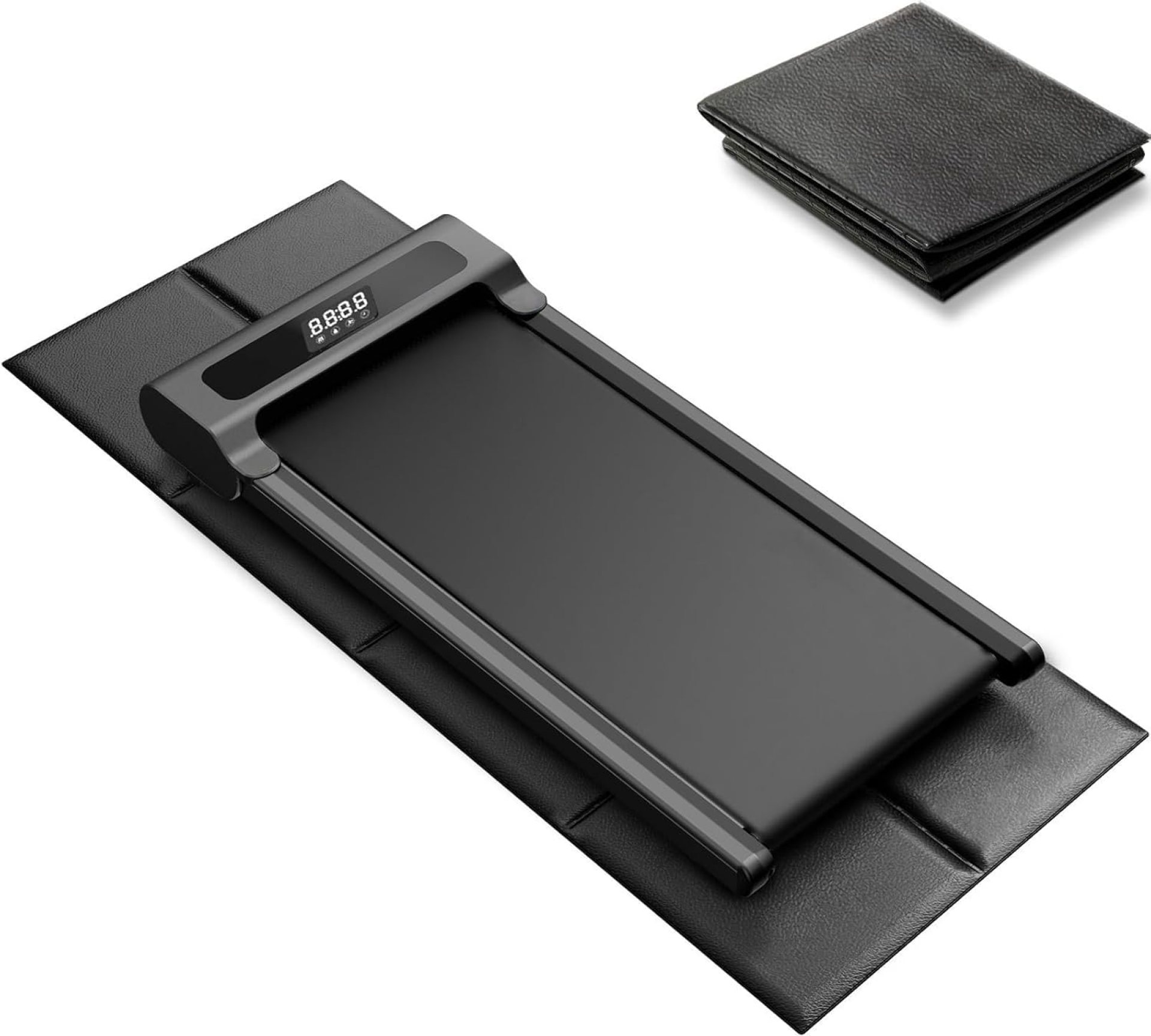 Foldable Treadmill Mat, Exercise Bike Mats for Home Gym Workout, Waterproof Non-Slip Exercise Equipment Mat Floor Protector for Indoor Cycles, Rowing Machine, Elliptical Foldable Treadmill Mat, Exercise Bike Mats for Home Gym Workout, Waterproof Non-Slip Exercise Equipment Mat Floor Protector for Indoor Cycles, Rowing Machine, Elliptical