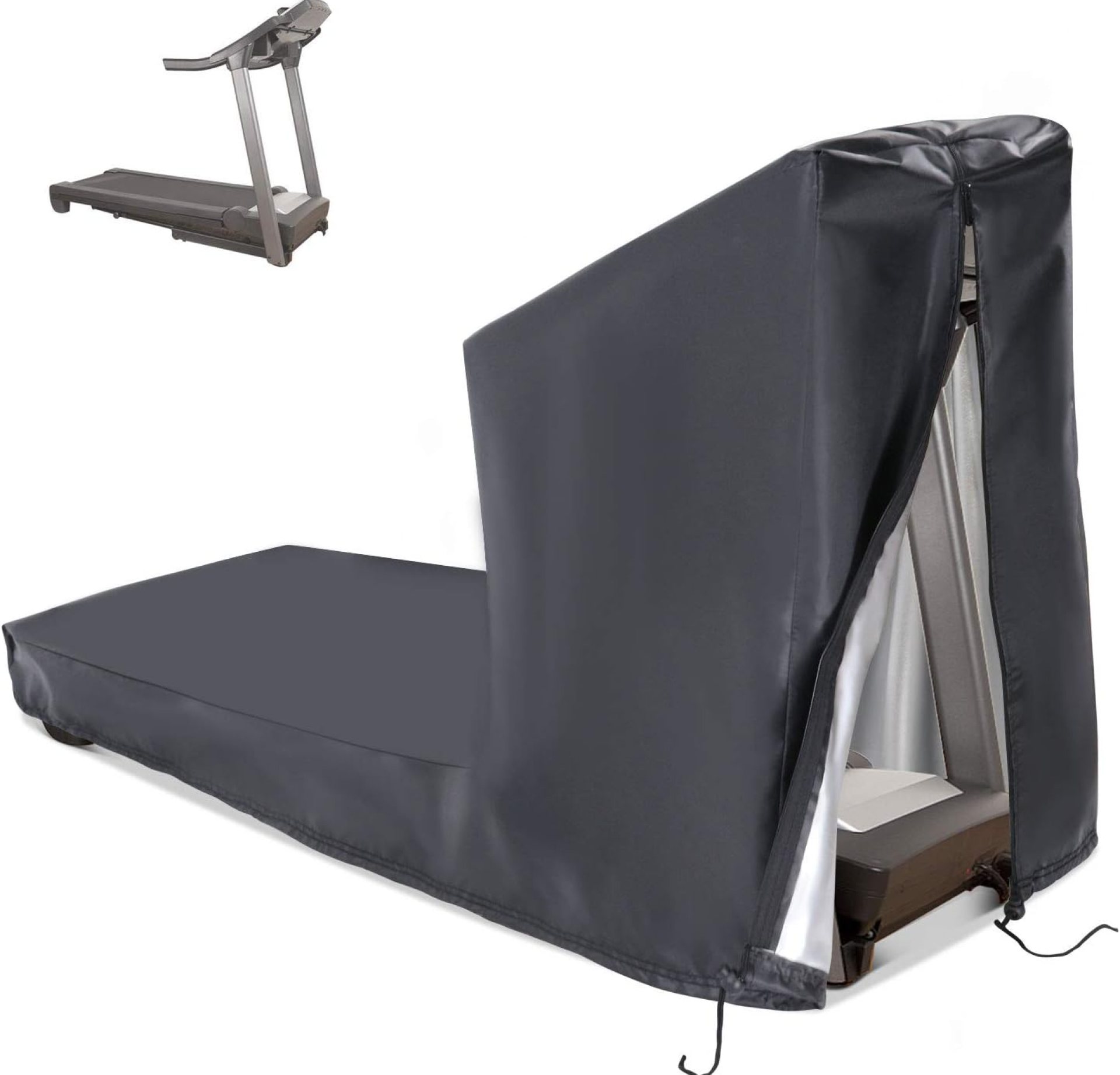 Treadmill Cover for Non-Folding Home Treadmill with Zipper and Drawstring Treadmill Cover for Non-Folding Home Treadmill with Zipper and Drawstring