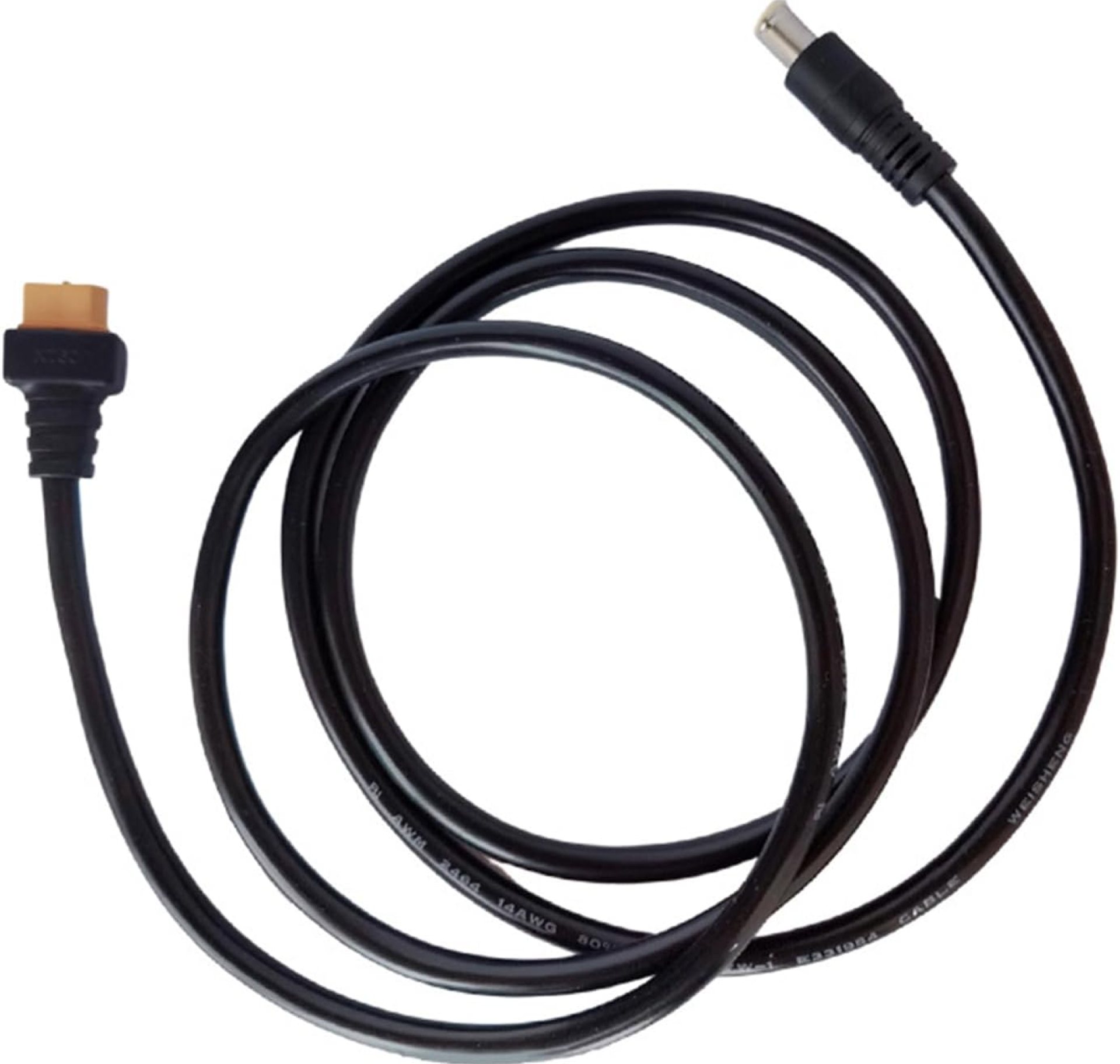 XT60 to DC8mm Power Cable 14AWG for Energy Storage Devices and Solar Generators XT60 to DC8mm Power Cable 14AWG for Energy Storage Devices and Solar Generators