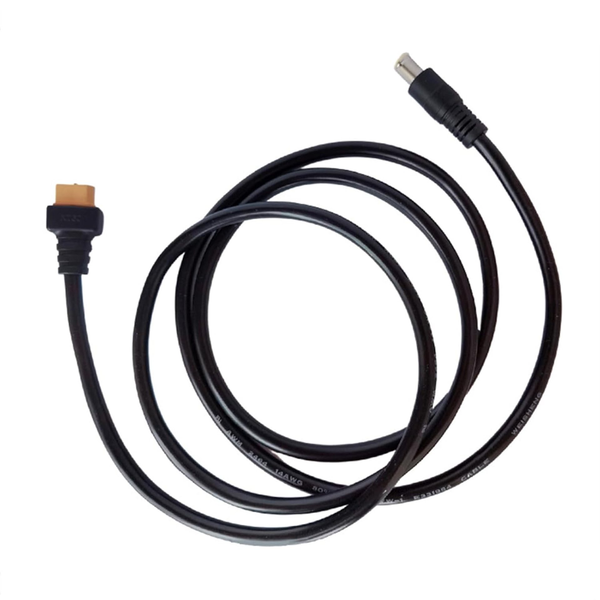 XT60 to DC8mm Power Cable 14AWG for Energy Storage Devices and Solar Generators XT60 to DC8mm Power Cable 14AWG for Energy Storage Devices and Solar Generators
