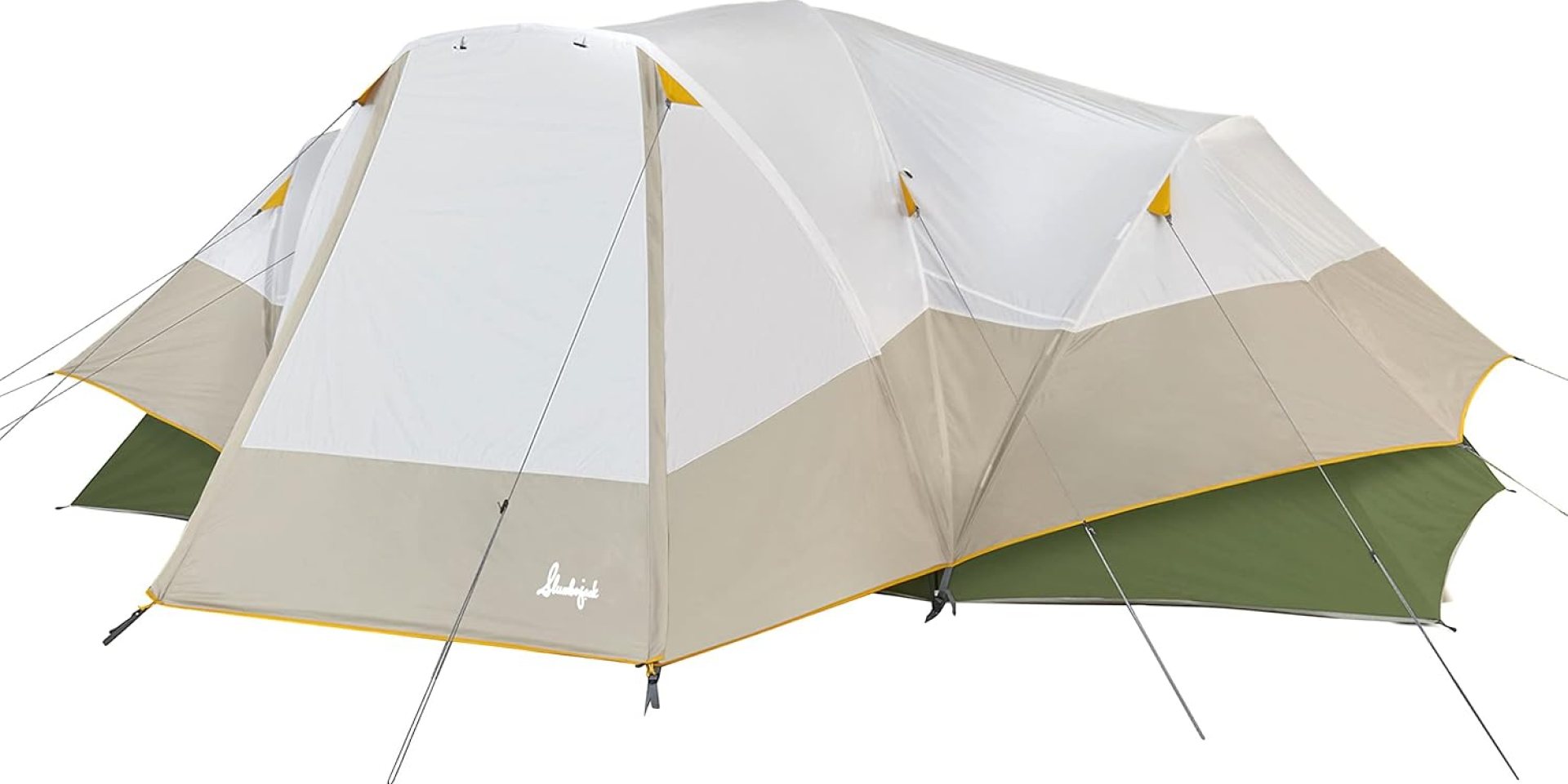 Slumberjack Aspen Grove 8 Person Hybrid Dome Family Camping Tent Slumberjack Aspen Grove 8 Person Hybrid Dome Family Camping Tent