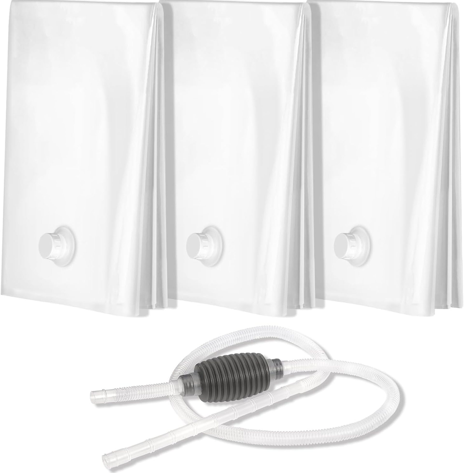 3 Pack 40 Gallon Water Storage Bladder, Heavy Duty Food-Grade Plastic Bag, BPA-Free, Foldable and Resuable. Ideal for Emergency Water Bank, Camping, Gardening & Agricultural Irrigation 3 Pack 40 Gallon Water Storage Bladder, Heavy Duty Food-Grade Plastic Bag, BPA-Free, Foldable and Resuable. Ideal for Emergency Water Bank, Camping, Gardening & Agricultural Irrigation