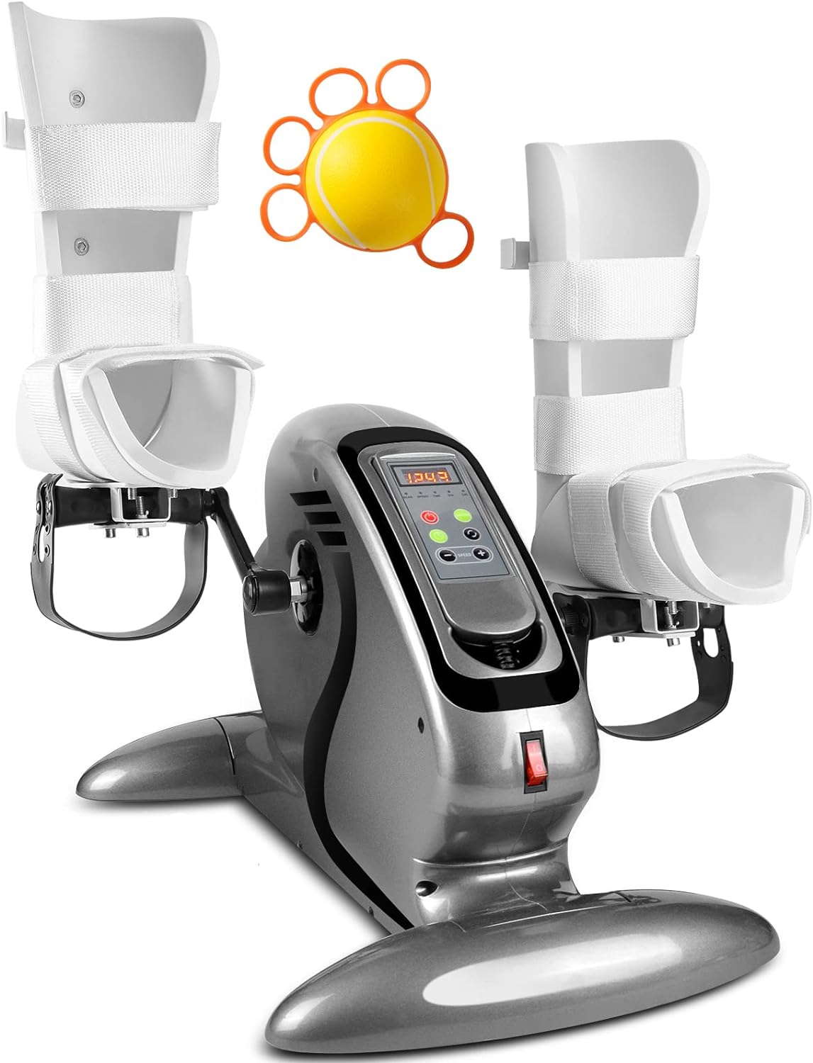 Motorized Pedal Exerciser, Electric Pedal Exerciser for Arm and Leg Low Impact Exercise Rehabilitation, No Resistance, Suitable for Seated Leg Exercise and Arm Exercise for Elderly People Motorized Pedal Exerciser, Electric Pedal Exerciser for Arm and Leg Low Impact Exercise Rehabilitation, No Resistance, Suitable for Seated Leg Exercise and Arm Exercise for Elderly People