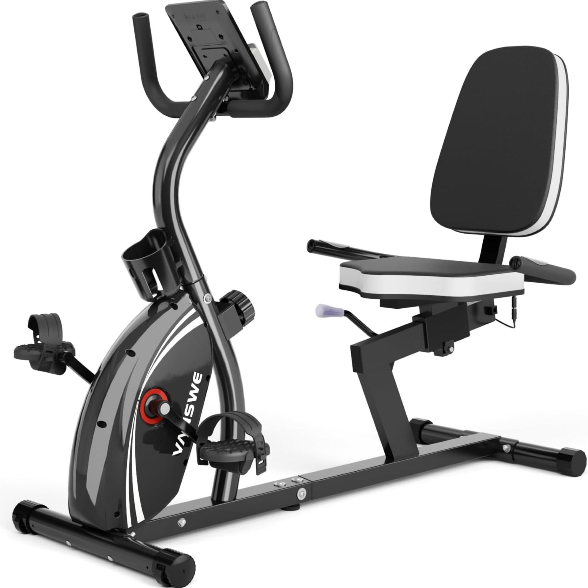 VANSWE Recumbent Exercise Bike for Adults Seniors – Recumbent Bikes for Home with Magnetic Resistance, Bluetooth and App Connectivity, Pulse Sensor VANSWE Recumbent Exercise Bike for Adults Seniors – Recumbent Bikes for Home with Magnetic Resistance, Bluetooth and App Connectivity, Pulse Sensor