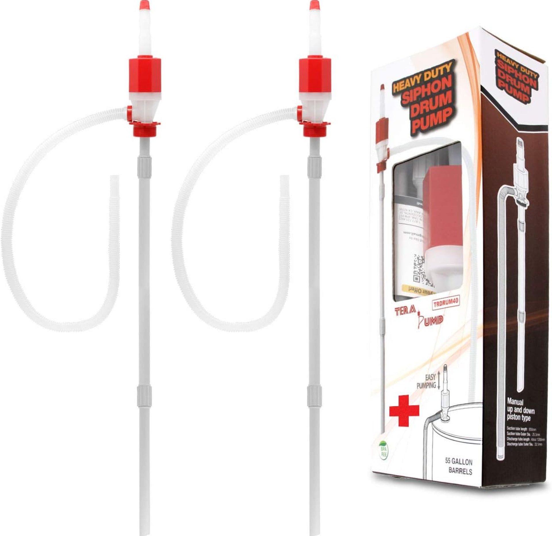2PK – Food Grade (BPA-Free) Emergency Disaster Pump for Drinking Water, Hurricane Survival, Emergency Water Storage, Drinking Water Storage, Wildfire Kit, Tornado Kit 2PK – Food Grade (BPA-Free) Emergency Disaster Pump for Drinking Water, Hurricane Survival, Emergency Water Storage, Drinking Water Storage, Wildfire Kit, Tornado Kit